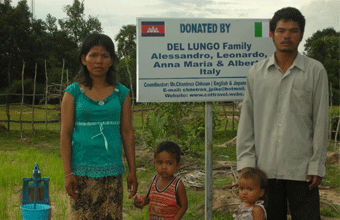 DEL LUNGO Family. Alessandro, Leonardo, Anna Maria & Alberto (Italy)